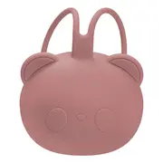 Suport pentru suzeta din silicon, AppeKids, The Little Bear - Old Rose KRTAK276067
