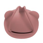 Suport pentru suzeta din silicon, AppeKids, The Little Bear - Old Rose KRTAK276067
