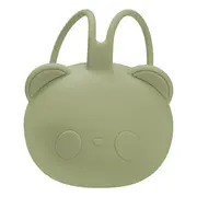 Suport pentru suzeta din silicon, AppeKids, The Little Bear - Raw Green KRTAK276098