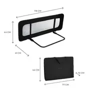 BARIERA DE PAT KINDERKRAFT GUARD AND DREAM BLACK VIVKAGUDR00BLK0000