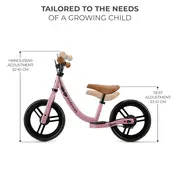 BICICLETA FARA PEDALE KINDERKRAFT SPACE DARK PINK VIVKRSPAC23PNK0000
