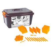 Joc educativ baza 10 set 121 piese la cutie  miniland - okeml95050