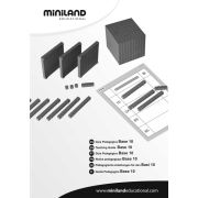 Joc educativ baza 10 set 121 piese la cutie  miniland - okeml95050