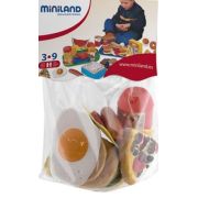 Jucarii fast-food miniland 19 buc  - okeml30585