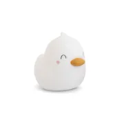 Lampa De Veghe Din Silicon Premium, Diverse Lumini, Usb Tip C, Led, Bright Duck, White Pjb37501