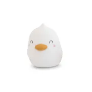 Lampa De Veghe Din Silicon Premium, Diverse Lumini, Usb Tip C, Led, Bright Duck, White Pjb37501