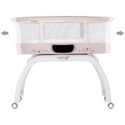 Patut cu leganare si cantar integrat chipolino sogno 2 in 1 macadamia hubkossg02502ma