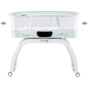 Patut cu leganare si cantar integrat chipolino sogno 2 in 1 pastel green hubkossg02503pg