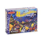 Puzzle de podea viata subacvatica melissa and doug - okemd0427