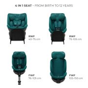 SCAUN AUTO KINDERKRAFT XRIDER 2 I-SIZE 40-150 CM GREEN VIVKCXRID02GRE0000