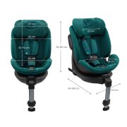 SCAUN AUTO KINDERKRAFT XRIDER 2 I-SIZE 40-150 CM GREEN VIVKCXRID02GRE0000
