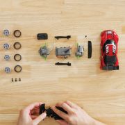 SILVERLIT EXOST BUILD 2 DRIVE MASINUTA RC ROSIE VIV7530-20700_ROSU