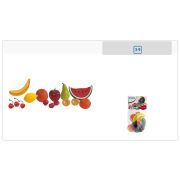Set fructe din plastic miniland 15 buc - okeml30581