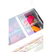 Toneta din lemn gustari si dulciuri - okemd9350