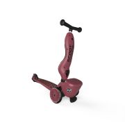 Trotineta Copii Cu Sezut, Suport Jucarie, Transformabila 2in1, Highwaykick 1 Lifestyle Wildcat, 1-5 Ani, Pana La 50 Kg, Scoot  Ride Pjb00075