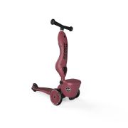 Trotineta Copii Cu Sezut, Suport Jucarie, Transformabila 2in1, Highwaykick 1 Lifestyle Wildcat, 1-5 Ani, Pana La 50 Kg, Scoot  Ride Pjb00075