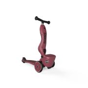 Trotineta Copii Cu Sezut, Suport Jucarie, Transformabila 2in1, Highwaykick 1 Lifestyle Wildcat, 1-5 Ani, Pana La 50 Kg, Scoot  Ride Pjb00075