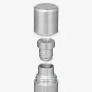 Sticla termica TK Pro, Klean Kanteen, 500 ml, Tofu