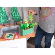 Bucatarie de joaca din lemn terrace garden - okekk10159