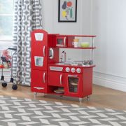 Bucatarie de jucarie din lemn red vintage kidkraft - okekk53173