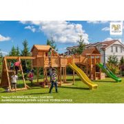 Complex de joaca din lemn fungoo maxi set spider land - okefu03528