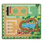 Covor de joaca ferma calutilor - melissa and doug - okemd9409