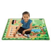 Covor de joaca ferma calutilor - melissa and doug - okemd9409
