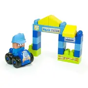 Joc constructii tematic statie politie - miniland - okeml32353