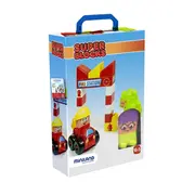 Joc constructii tematic statie pompieri - miniland - okeml32352