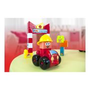 Joc constructii tematic statie pompieri - miniland - okeml32352