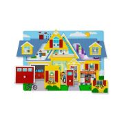 Puzzle cu sunete casa mea  melissa and doug - okemd0734