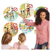 Set 6 postere educative anti-bullying pentru gradinita si scoala - okeakr20841