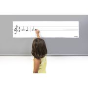 Set portativ cu 85 note muzicale magnetice - okeml94120