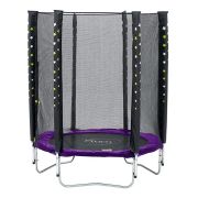 Set trambulina cu plasa de protectie junior 140 cm plum - okeplum30128