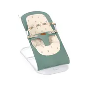 Balansoar, Jane, Ballu, Pliabil, Cu bara de jucarii si spatar reglabil in 3 pozitii, Conform cu standardul european de siguranta EN 12790:2023, Botanic BYN8420421089606