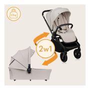 Carucior 2 in 1, Lionelo, Mika Plus, Cadru din aluminiu, Cu landou intarit si salteluta moale, Reversibil, Cu sistem de ventilatie 3D, Cu accesorii, Pana la 22 kg, Conform cu EN1888-1 EN1888-2, EN1466, Bej BYNLO-MIKA_PLUS_2IN1_BEIGE_SAND