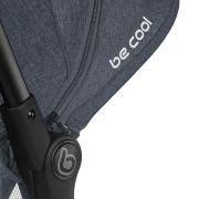 Carucior sport, Be Cool, Strike, Cu pliere automata, Roti cu suspensii, De la nastere pana la 22 Kg, 6.88 Kg, Be Azure BYN8420421092835