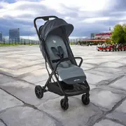 Carucior sport, Be Cool, Strike, Cu pliere automata, Roti cu suspensii, De la nastere pana la 22 Kg, 6.88 Kg, Be Azure BYN8420421092835