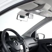 Oglinda auto, Jane, Pentru parbriz, Din sticla rezistenta la spargere, 14.5 x 7.5 x 5.5, Black BYN8420421085271