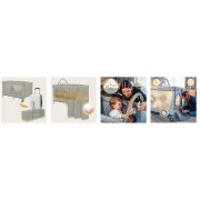 Patut pliant, Lionelo, Flower, Cu doua nivele, Cu arcada, Geanta transport, Masuta de infasat, Bara cu jucarii, Fereastra laterala, 120x60 cm, Conform cu standardele europeane de securitate EN 716 si EN12221, Cappuccino BYNLO-FLOWER_CAPPUCCINO