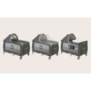 Patut pliant, Lionelo, Sven Plus, 120x60 cm, Cu doua nivele, Cu arcada jucarii, masuta de infasat, vibratii, melodii, conform cu standardele europeane de securitate EN716 si EN12221, Bej Olive BYNLO-SVEN_PLUS_BEIGE_OLIVE