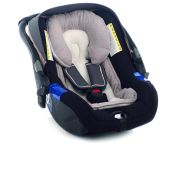 Perna universala reversibila, Jane, Pentru carucior, landou, scaun auto, balansoar, scaun de masa, 33 x 62 cm, Gri BYN8420421067468