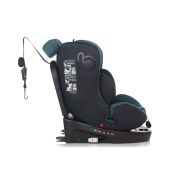 Scaun auto, Be Cool, Easy I-Size, Rotire 360 grade, 40 - 150 cm, 0 - 36 kg, Cu Isofix si Centura Top Tether, Conform cu standardul european de securitate ECE R129, Be Petrol BYN8420421090190