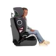 Scaun auto, Be Cool, Mars, I-Size, 100-150 cm, 4-12 ani, Cu isofix, Protectie superioara in caz de impact lateral - SPS, Cu tetiera reglabila, Conform cu standardul european de securitate ECE R129, Iron BYN8420421077979