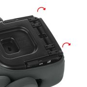 Scaun auto, Nurse, Country, I-Size, Cu sistem isofix, Pliabil, 100-150 cm, 4-12 ani, Conform cu standardul european de securitate ECE R129, Storm BYN8420421090695