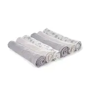 Set 6 scutece, Jane, Din muselina de bambus, Hipoalergenice, 35 x 35 cm, Star BYN8420421089170