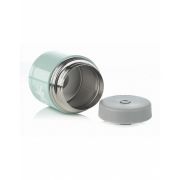 Termos mancare solida bebelusi, Jane, Din otel inoxidabil, 550 ml, Fara BPA, Cu gentuta din izopren, Mint BYN8420421071922