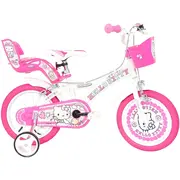 Bicicleta copii dino bikes 14' hello kitty hubdb-614g-hk