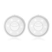 Colector de lapte, Lionelo, Milky, 2 buc, Se potriveste tuturor sutienelor, Cutie depozitare igienica inclusa, Fara bisfenol A, Capacitate 40 ml, Transparent BYNLOC-MILKY_PLUS