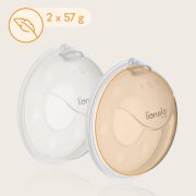 Colector de lapte, Lionelo, Milky, 2 buc, Se potriveste tuturor sutienelor, Cutie depozitare igienica inclusa, Fara bisfenol A, Capacitate 40 ml, Transparent BYNLOC-MILKY_PLUS